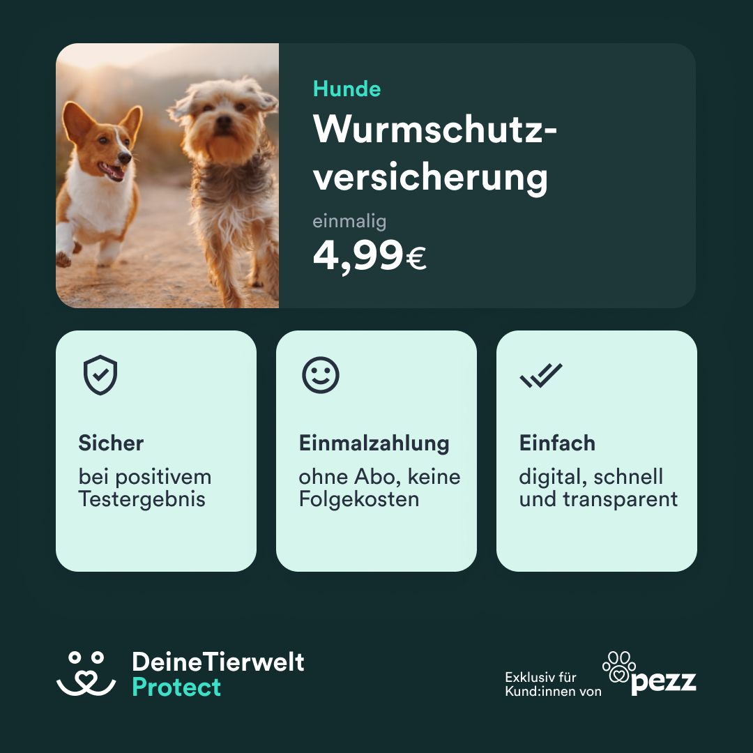 Wurmschutzversicherung - Deine Tierwelt Protect
